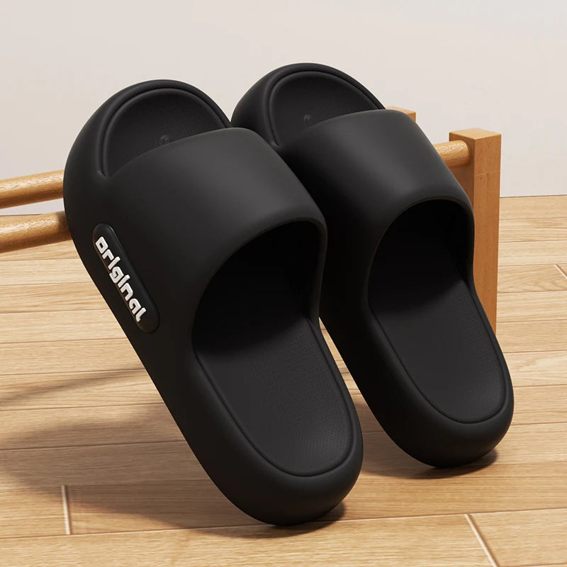 Women Cloud Platform Slippers Soft Sole Beach Slides