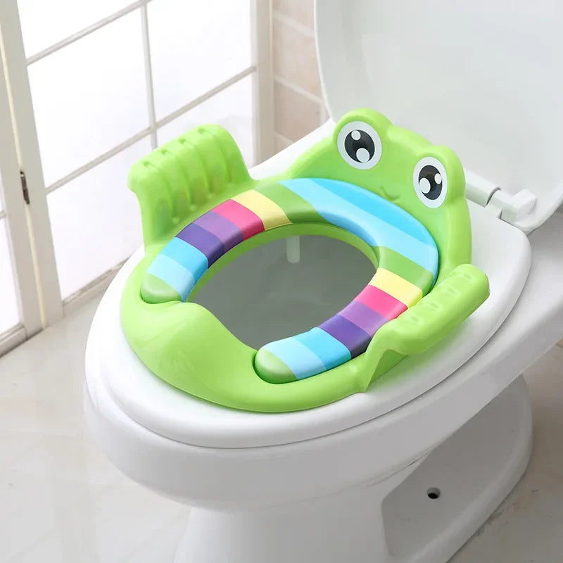 Adjustable Kids Potty Training Seat with Step Stool Ladder