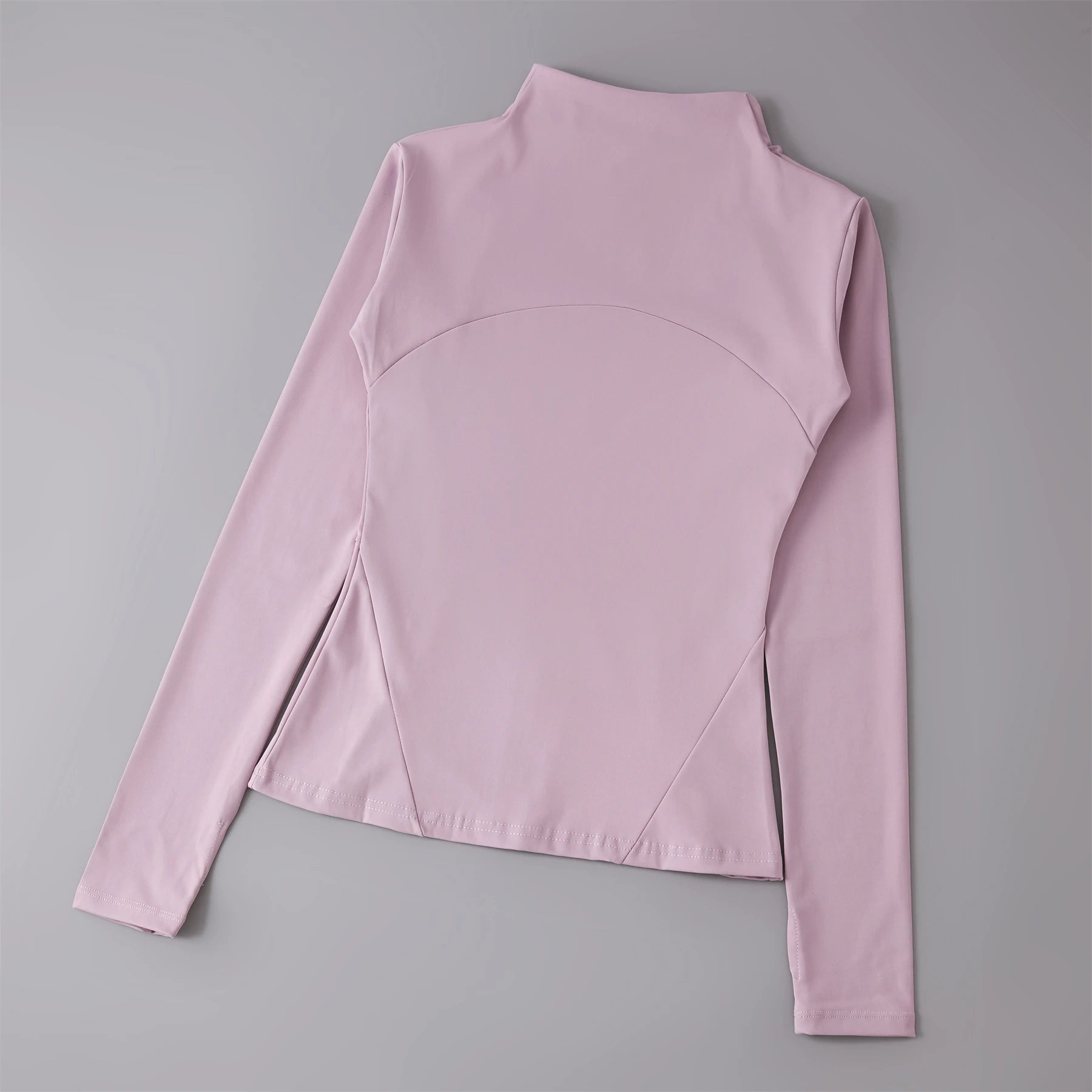 Women Slim Fit Yoga Jacket Zip Up Workout Activewear Long Sleeve Gym Top