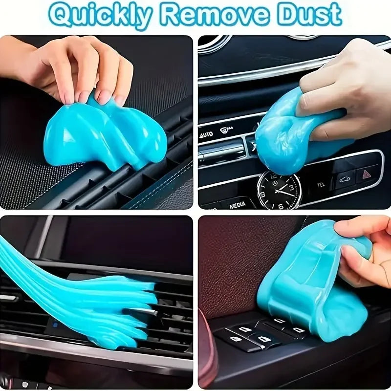 Car Cleaning Gel Slime Dust Remover Keyboard Air Vent Interior Cleaning Tool 70g