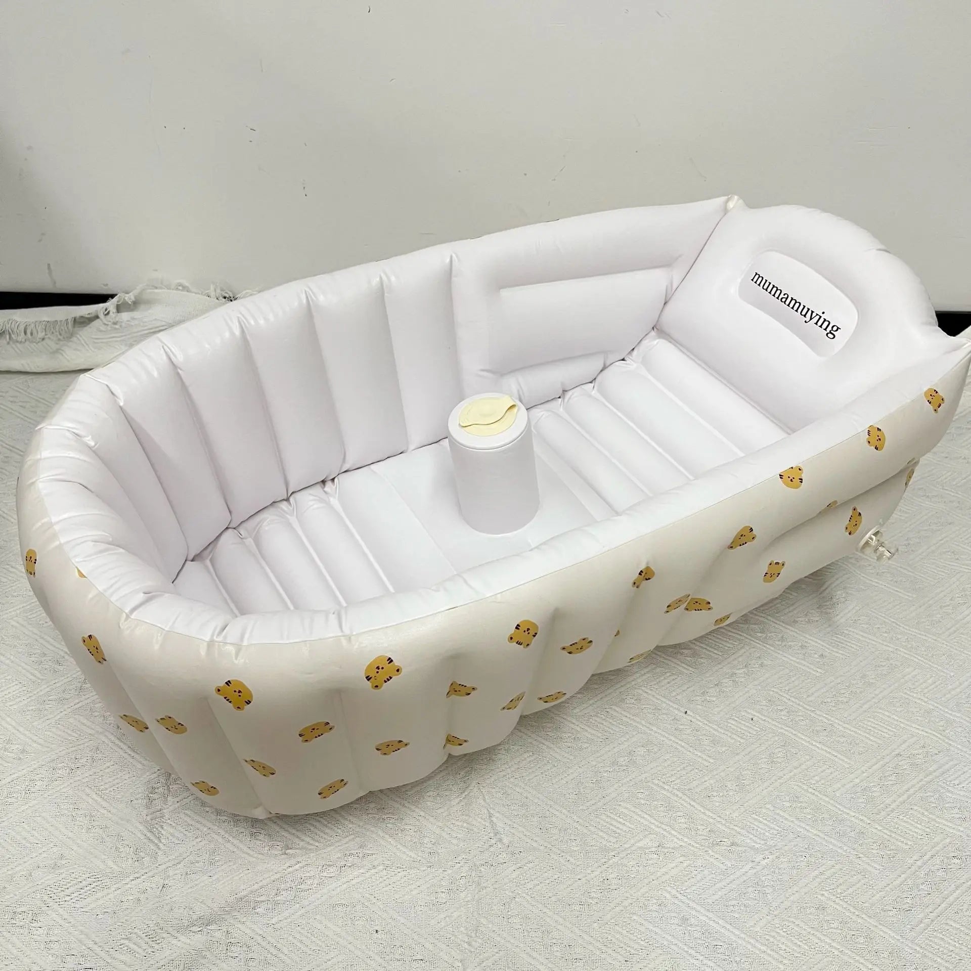 Inflatable Baby Swimming Pool Portable Animal Bathtub Newborn Kids Outdoor Tub