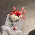AirPods 1/2/3/4/Pro/Pro 2 Hello Kitty Cartoon Case Cute Protective Cover with Keychain