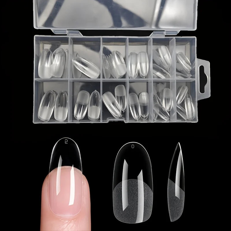 Press On Nail Tips Set – 120pcs Full Cover Fake Nails for DIY Extensions