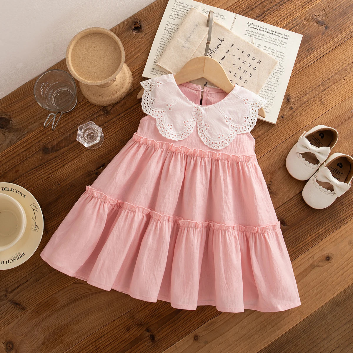 Baby Girl Summer Cotton Sleeveless Dress
