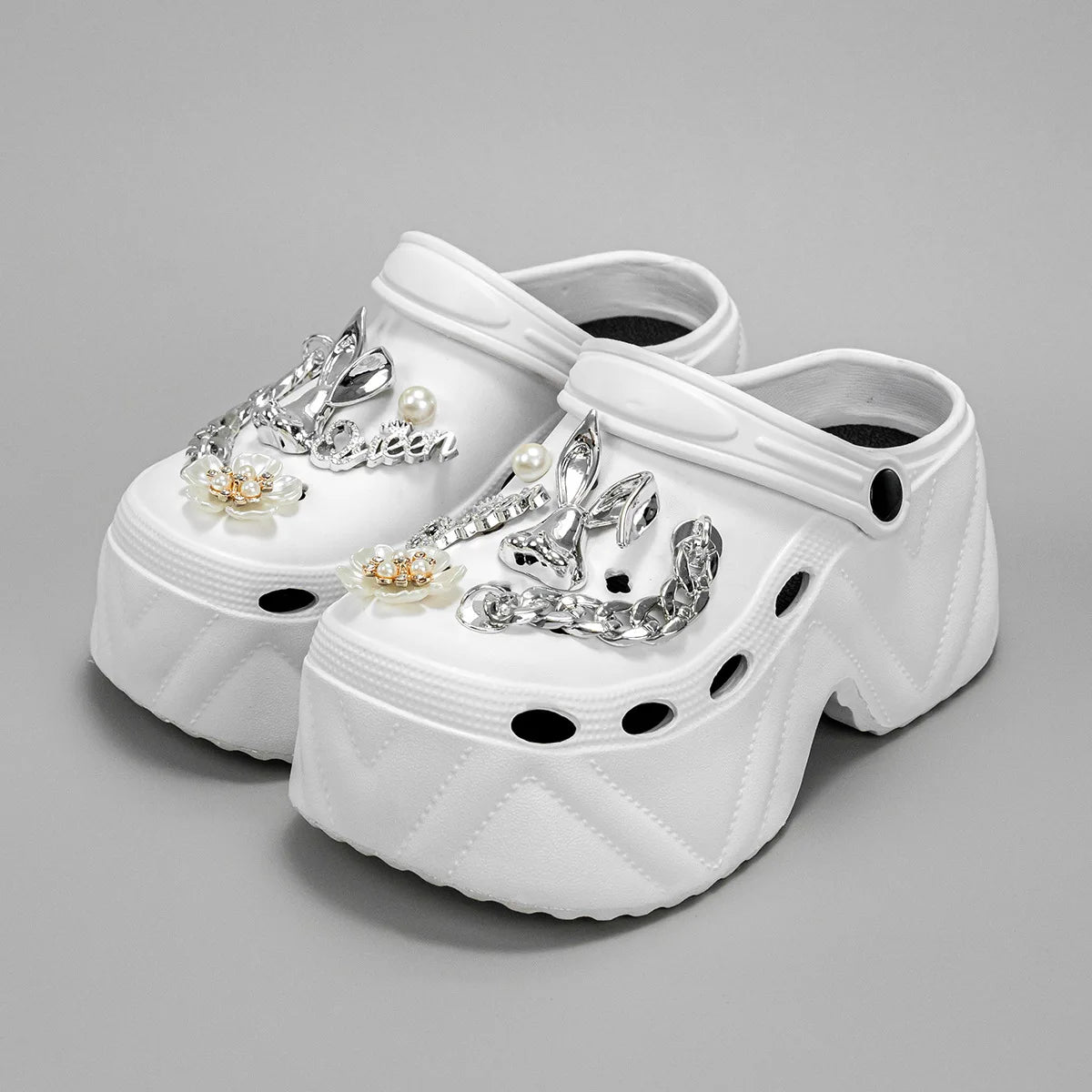 Women’s 9cm Platform Clogs Thick Sole EVA Summer Slippers