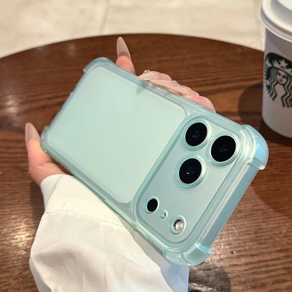Cute Matte Clear iPhone Case