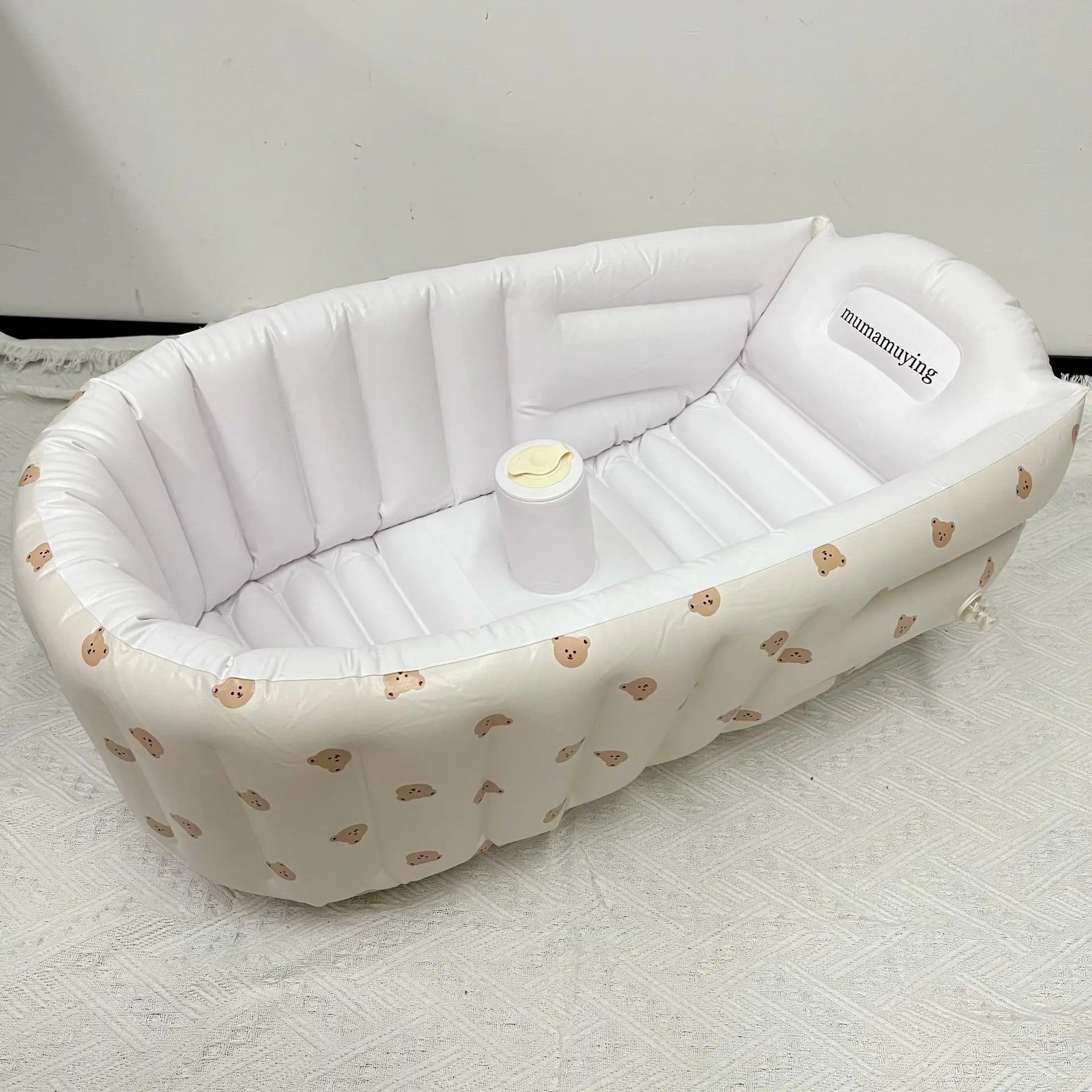 Inflatable Baby Swimming Pool Portable Animal Bathtub Newborn Kids Outdoor Tub
