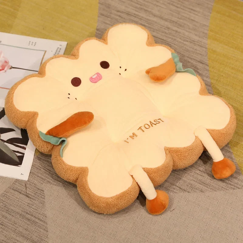 Toast Shaped Seat Cushion for Home Office Car