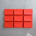 Silicone Mini Loaf Pan with 9 Cavities