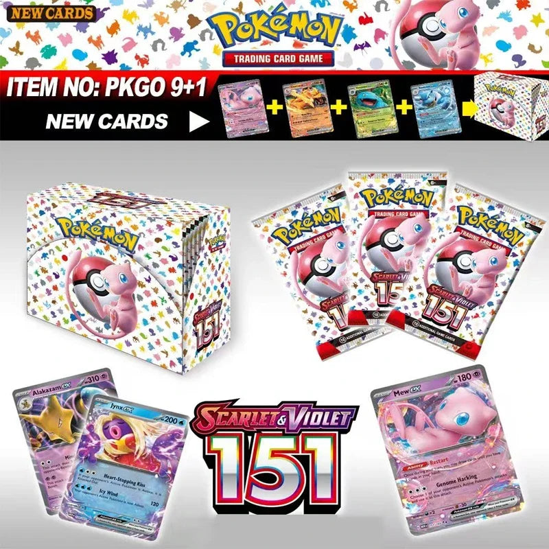 Pokémon Prismatic Evolutions Surging Sparks 151 Booster Box