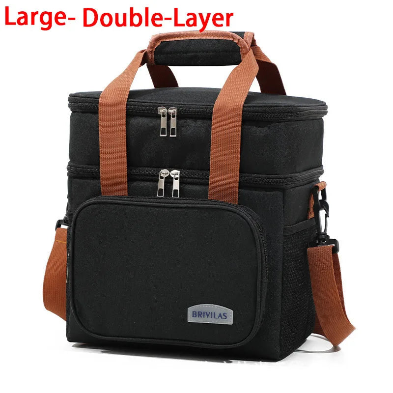 Insulated Lunch Bag Leakproof Collapsible Large Capacity for Work Travel