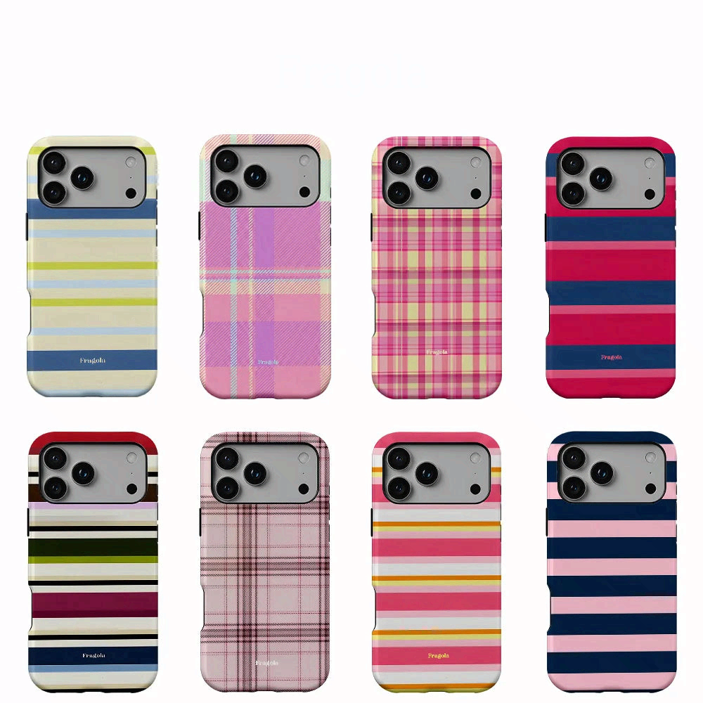 Fragola Coloful Stripes iPhone Case