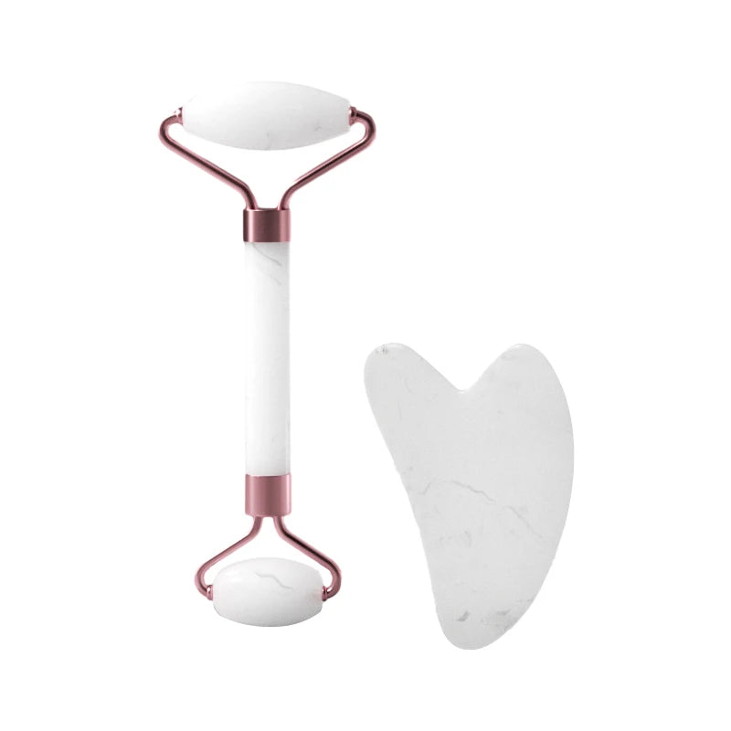 Facial Massage Roller Resin Gua Sha Tool for Face Neck Eye Skincare