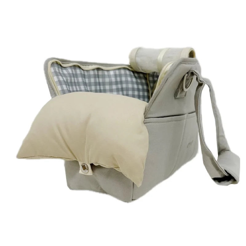 Portable Dog Carrier Shoulder Bag for Small Dogs and Cats Travel Handbag