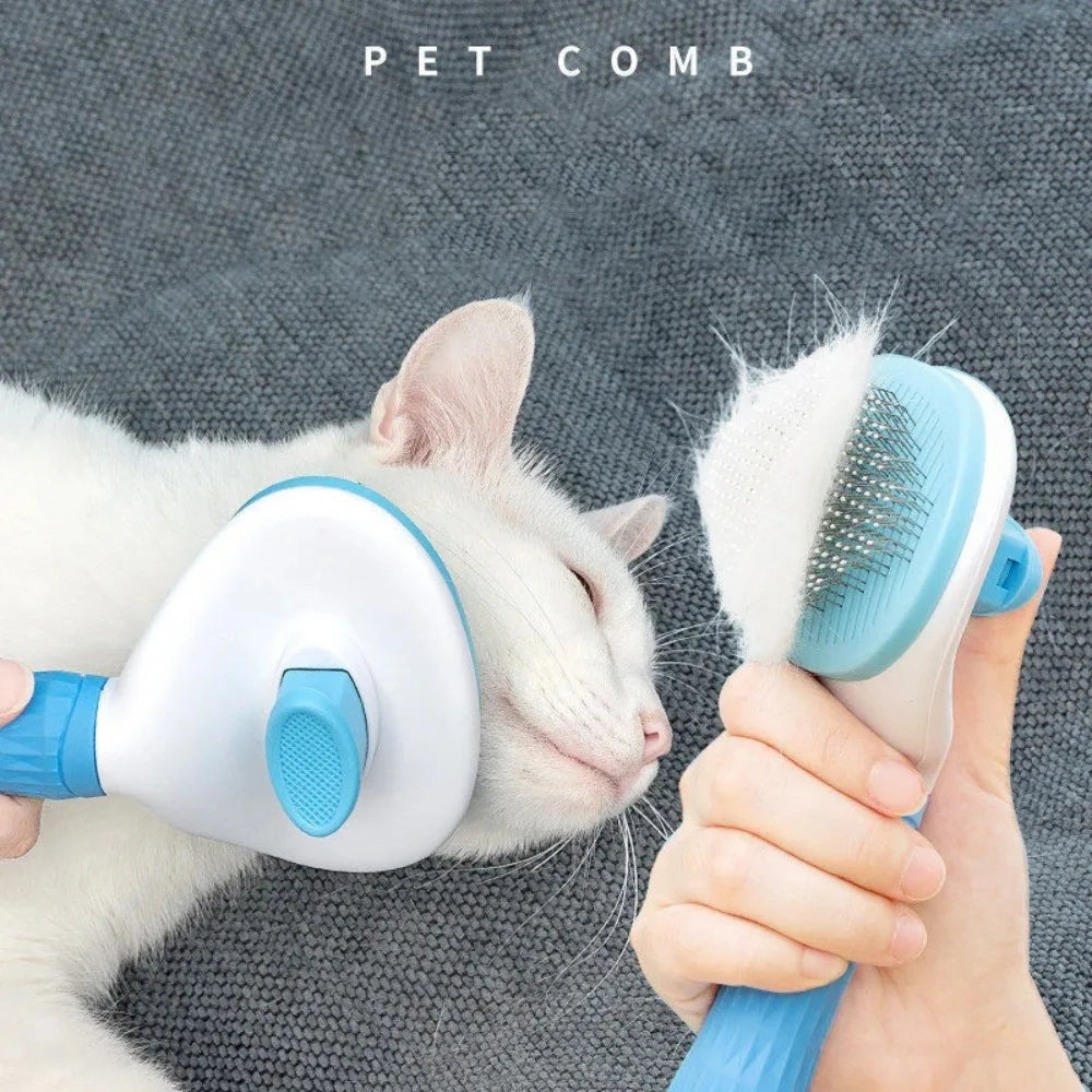 Stainless Steel Pet Grooming Brush for Dogs and Cats