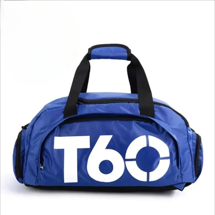 Gym Duffle Bag Large Capacity Waterproof Fitness Bag With Shoe Compartment