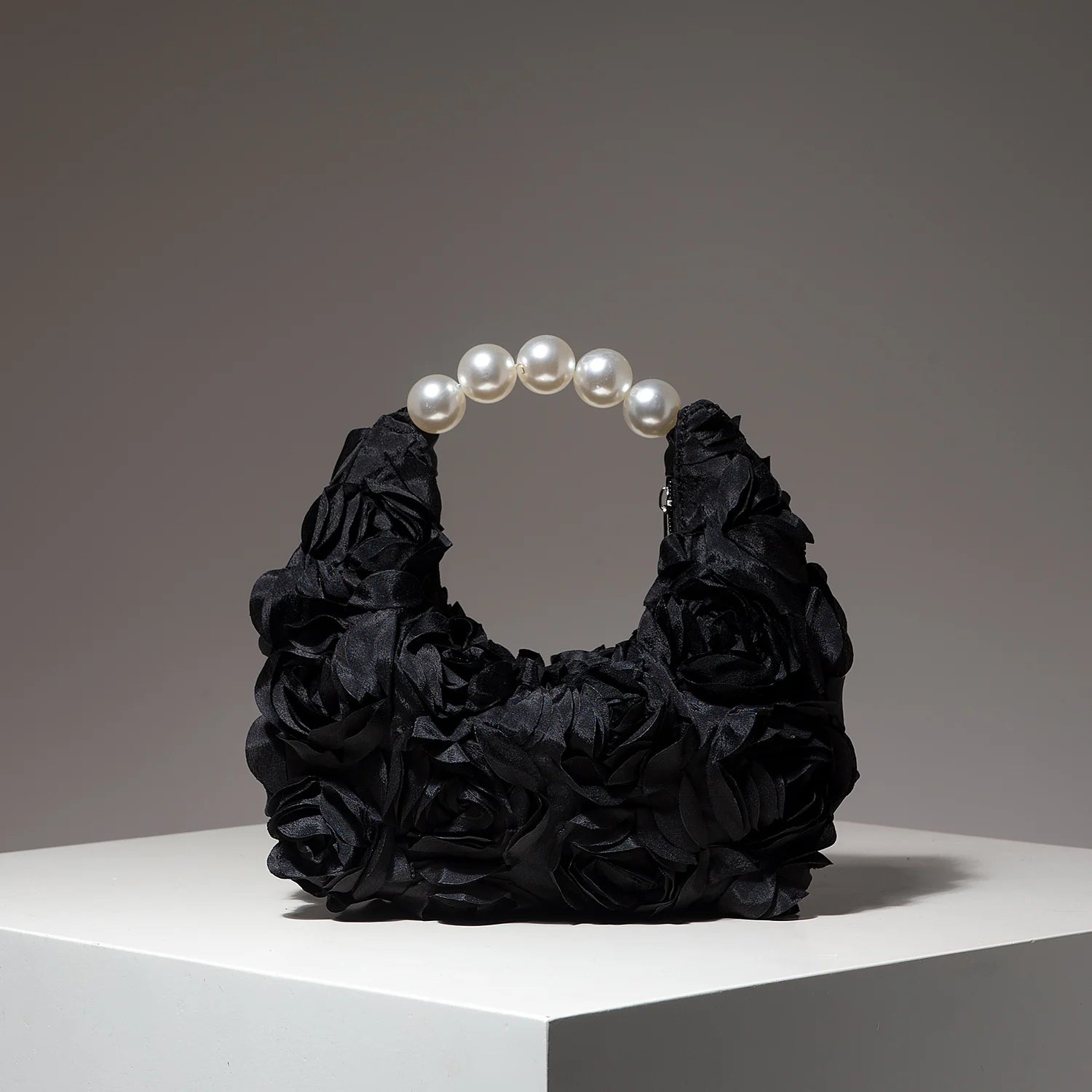 Floral Pearl Party Shoulder Bag Elegant Women Clutch