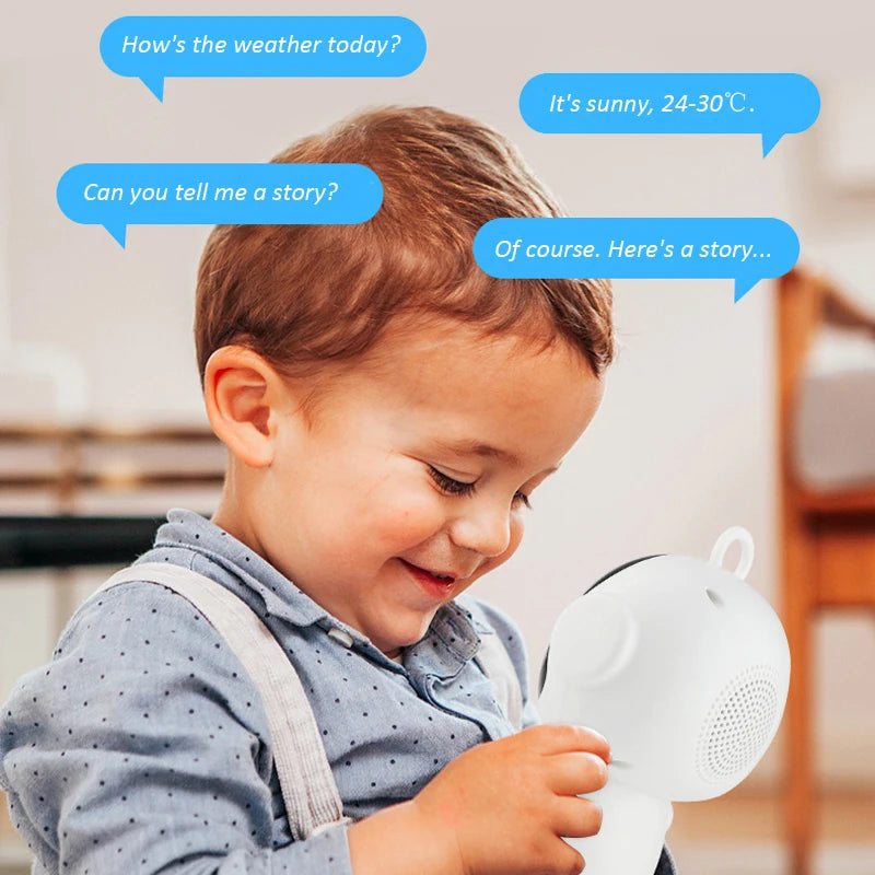 Tuya Smart AI Robot Toy for Kids Voice Interactive Educational Learning Device
