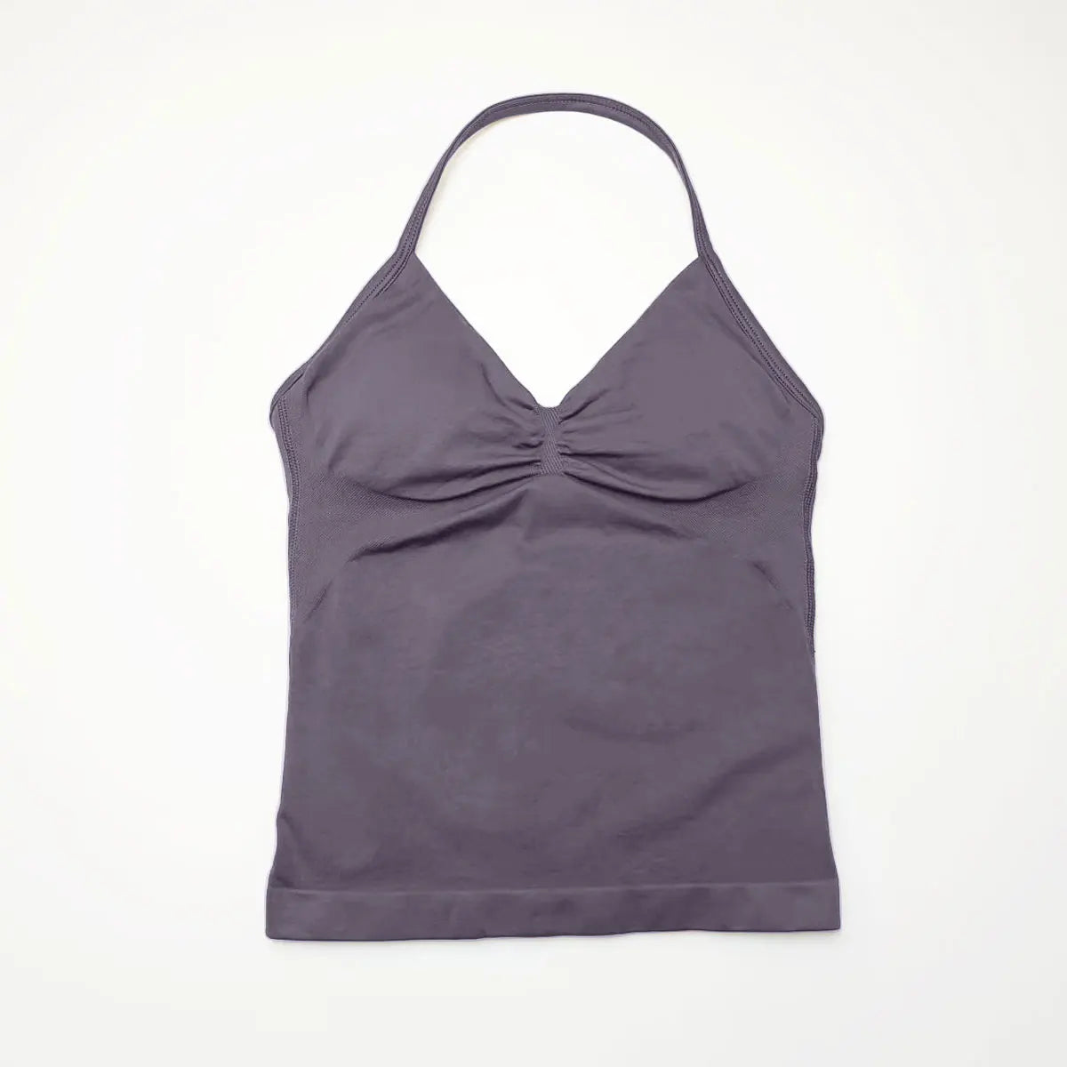 Women Yoga Tank Top Strappy Fitness Top Seamless Gym Workout Aesthetic Outfit
