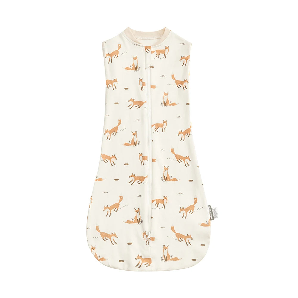 Baby Cotton Sleep Sack Newborn Summer Swaddle Bag