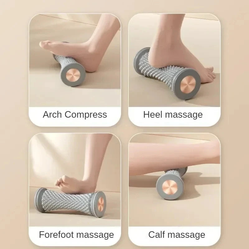 Foot Roller Massage Ball Plantar Fasciitis Relief Foot Massager Deep Tissue Reflexology Roller for Foot Pain Relaxation