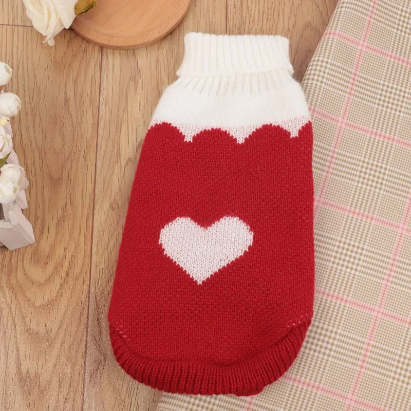 Winter Cat Sweater Vest – Fashion Warm Clothing for Sphynx Cats & Pets