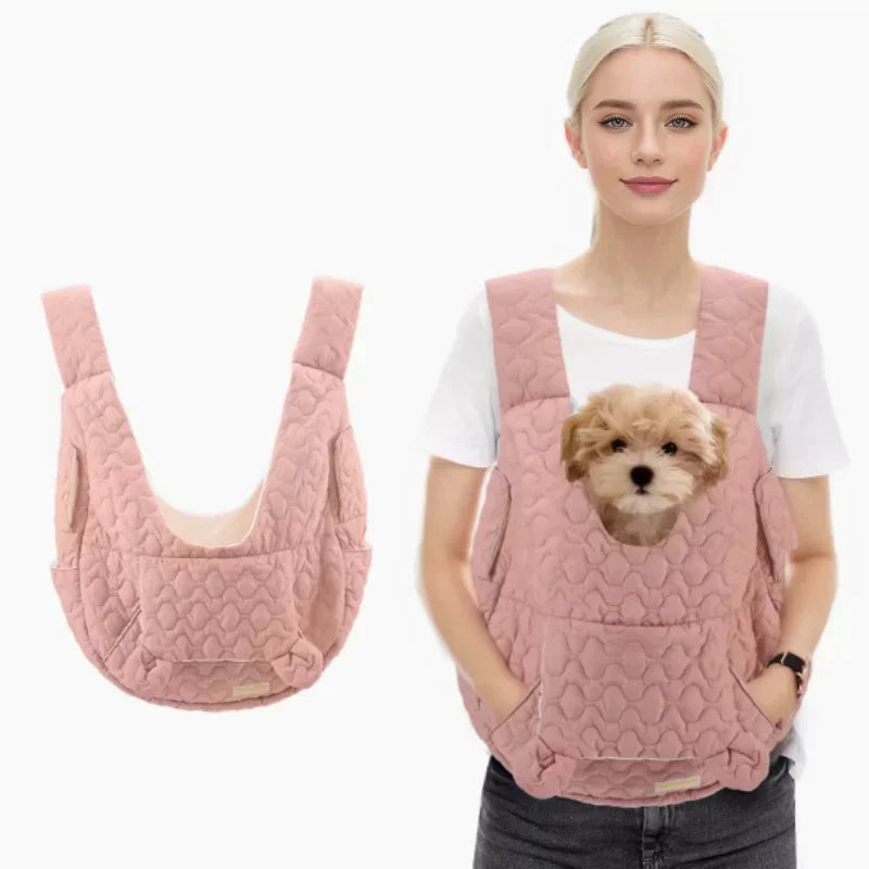 Large Capacity Pet Carrier Backpack Waterproof Chest Bag for Dogs Cats
