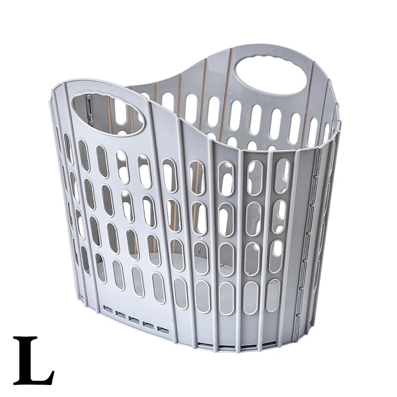 Collapsible Laundry Hamper Basket Foldable Portable Clothes Organizer Home Bathroom