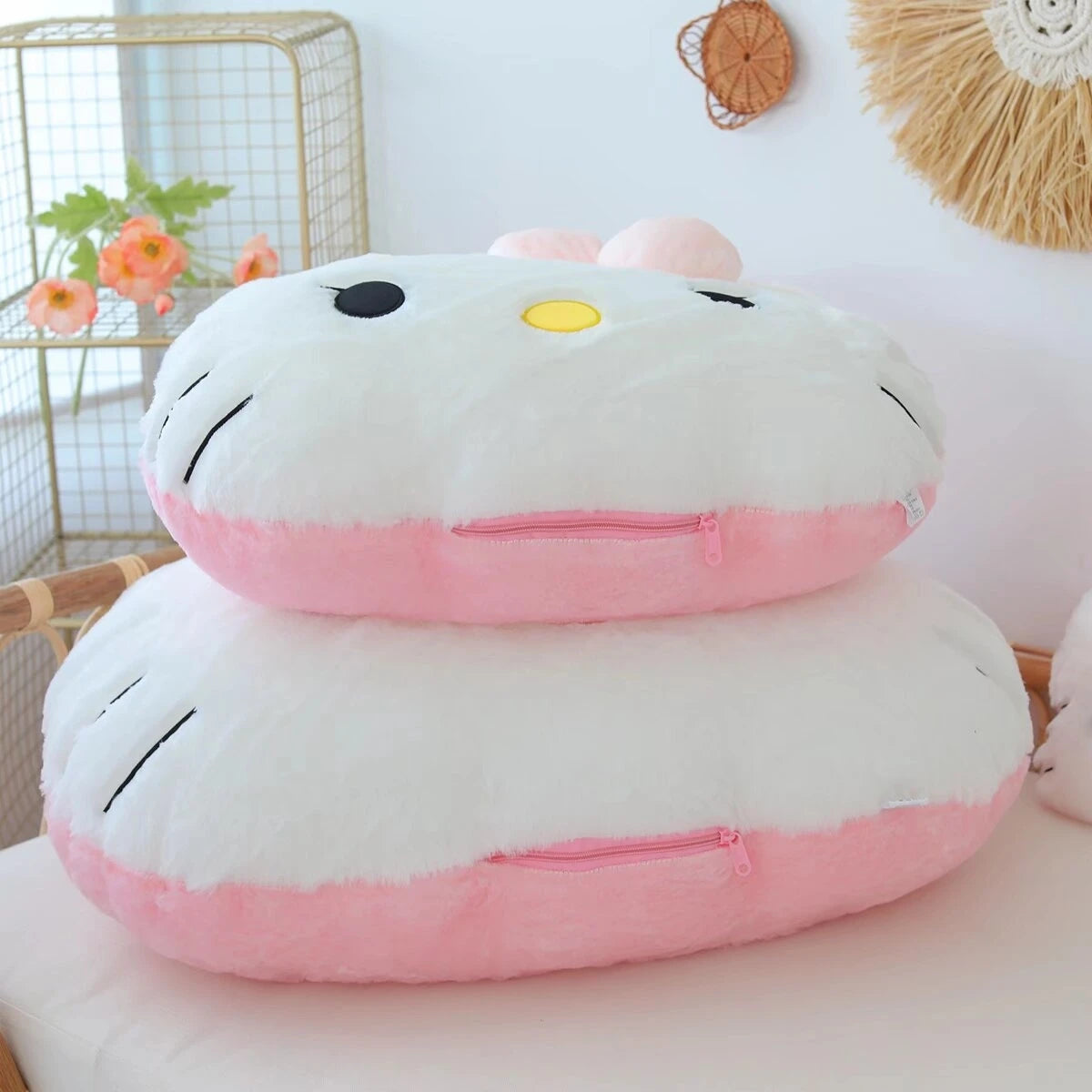 Hello Kitty Plush Hug Pillow Soft Big Size Cushion Sofa Bed Gift