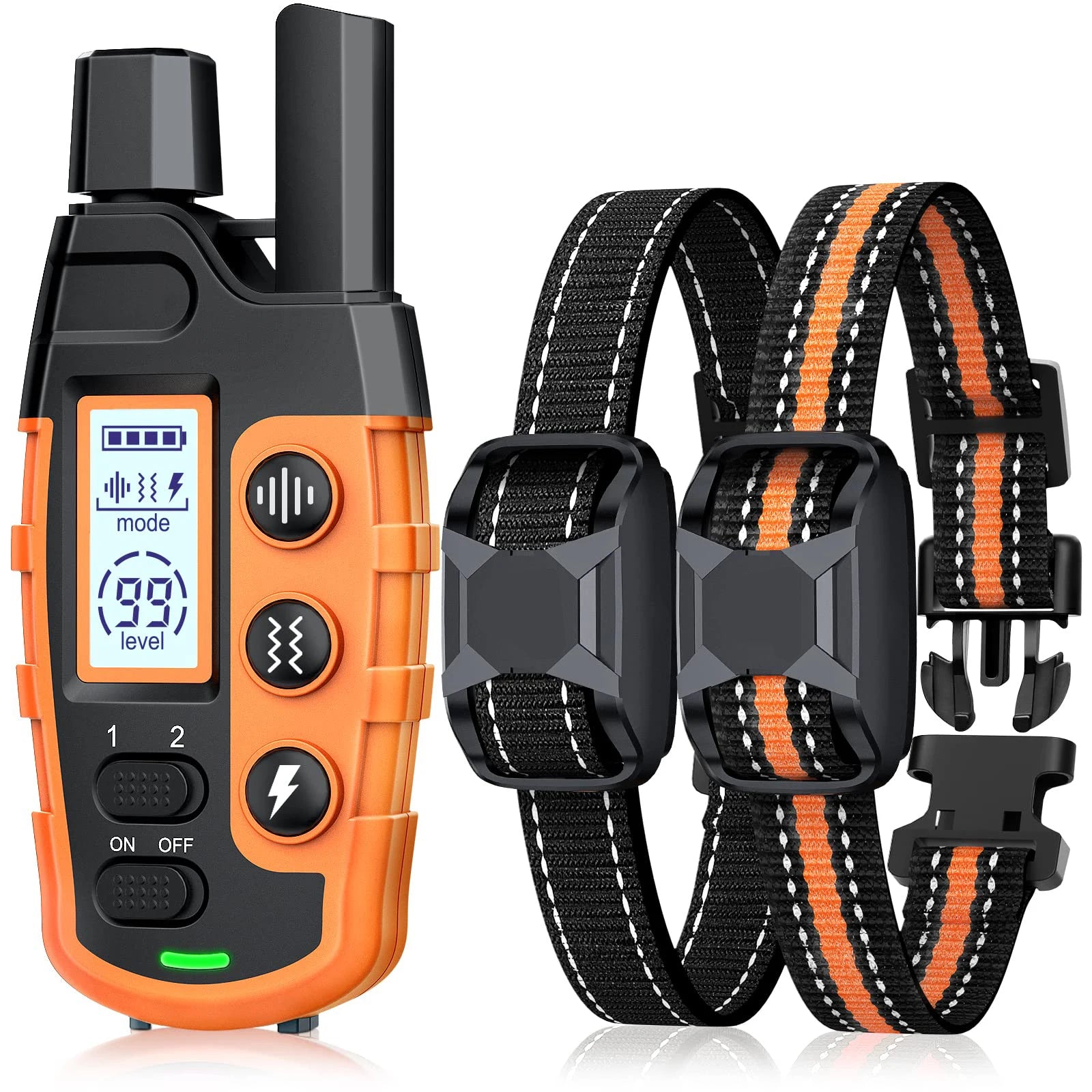 Dog Training Collar with Remote – 3300ft Range, Waterproof, Shock & Vibration Modes