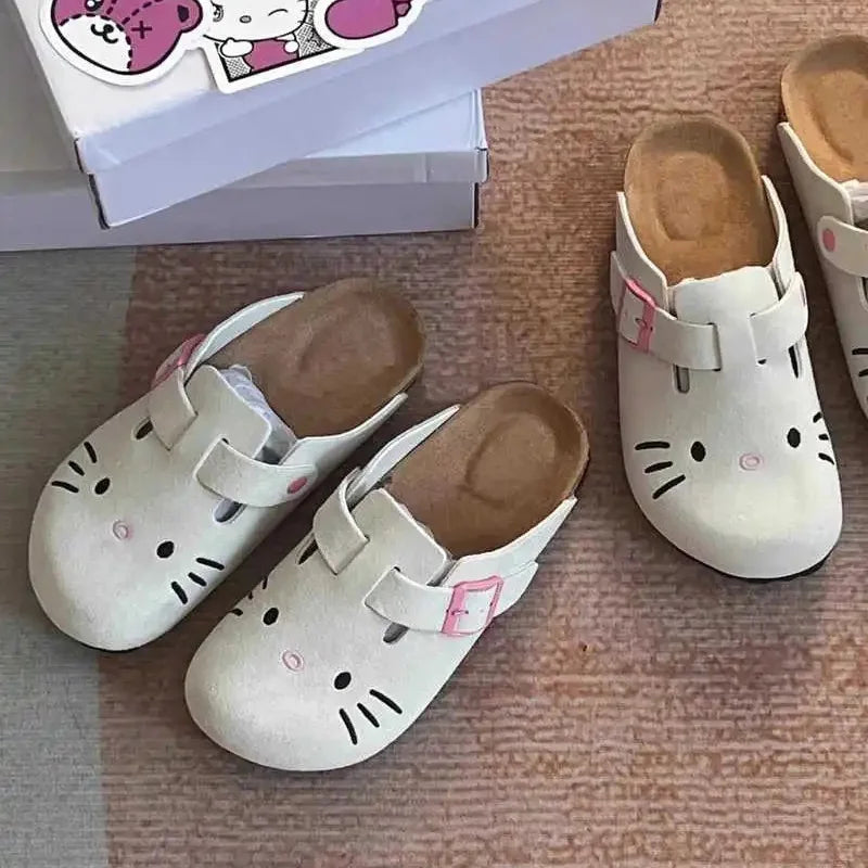 Hello Kitty Women’s Summer Slippers Thick Sole Anti Slip Cartoon Slides