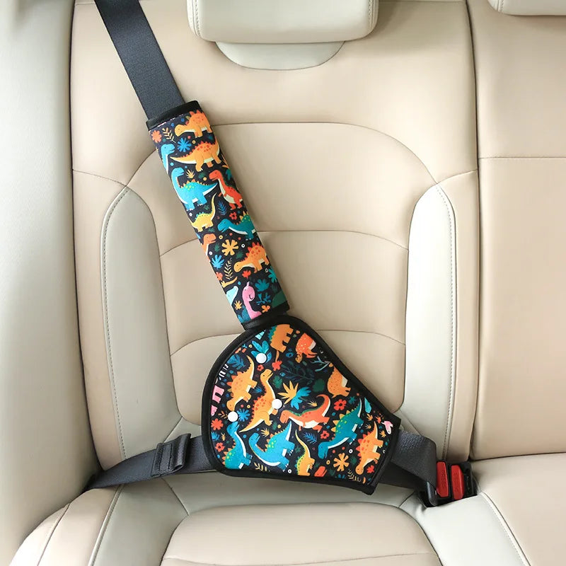 Child Car Seat Belt Shoulder Guard Safety Belt Adjuster for Neck Protection