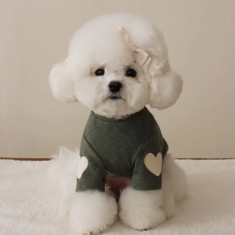 Warm Pet Dog Hoodie Winter Puppy Cat Clothes
