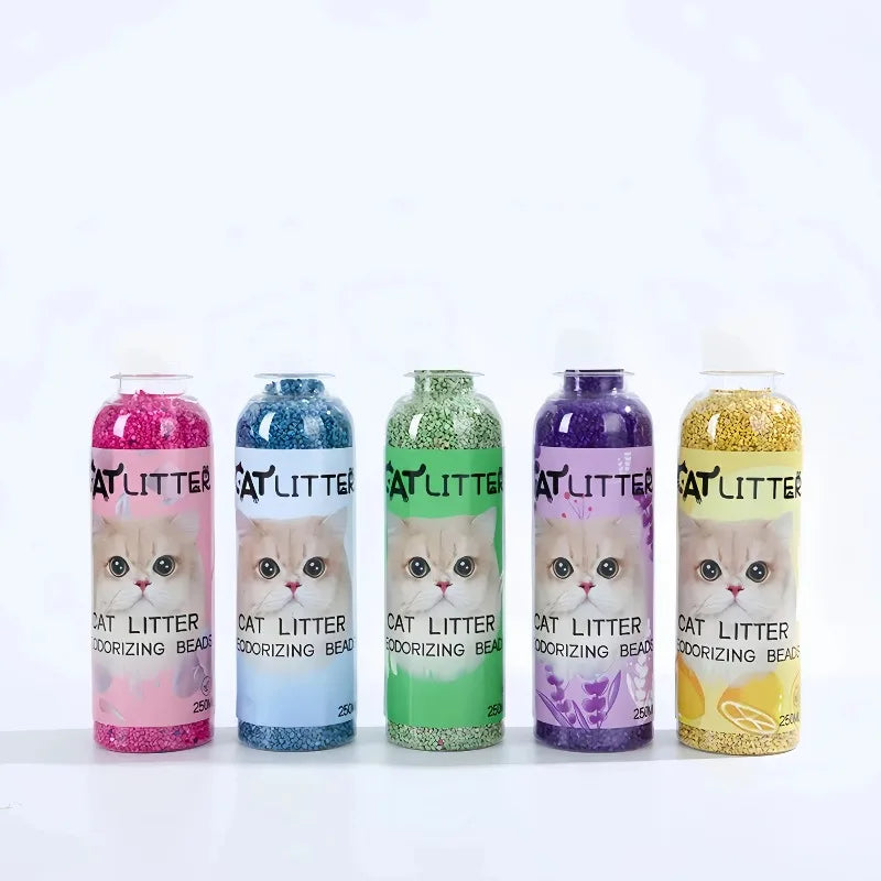 Cat Litter Deodorizer Beads – Odor Eliminator for Fresh, Clean Litter Boxes