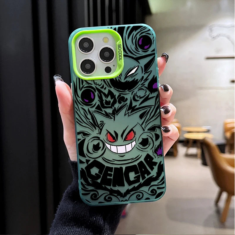 Anime Gengar Hard Shockproof iPhone Case