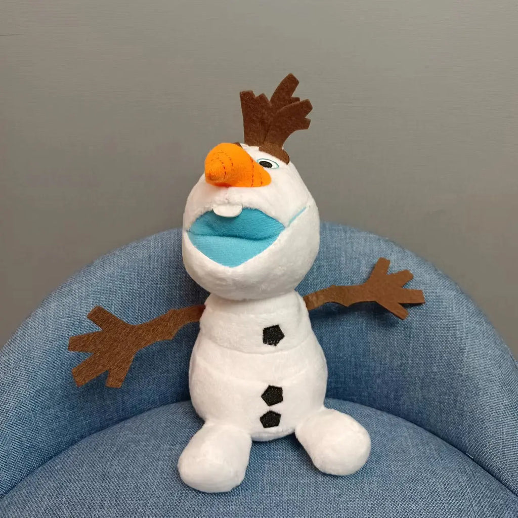 Disney Frozen Olaf Plush Toy Snowman Stuffed Doll Kids Gift Room Decor
