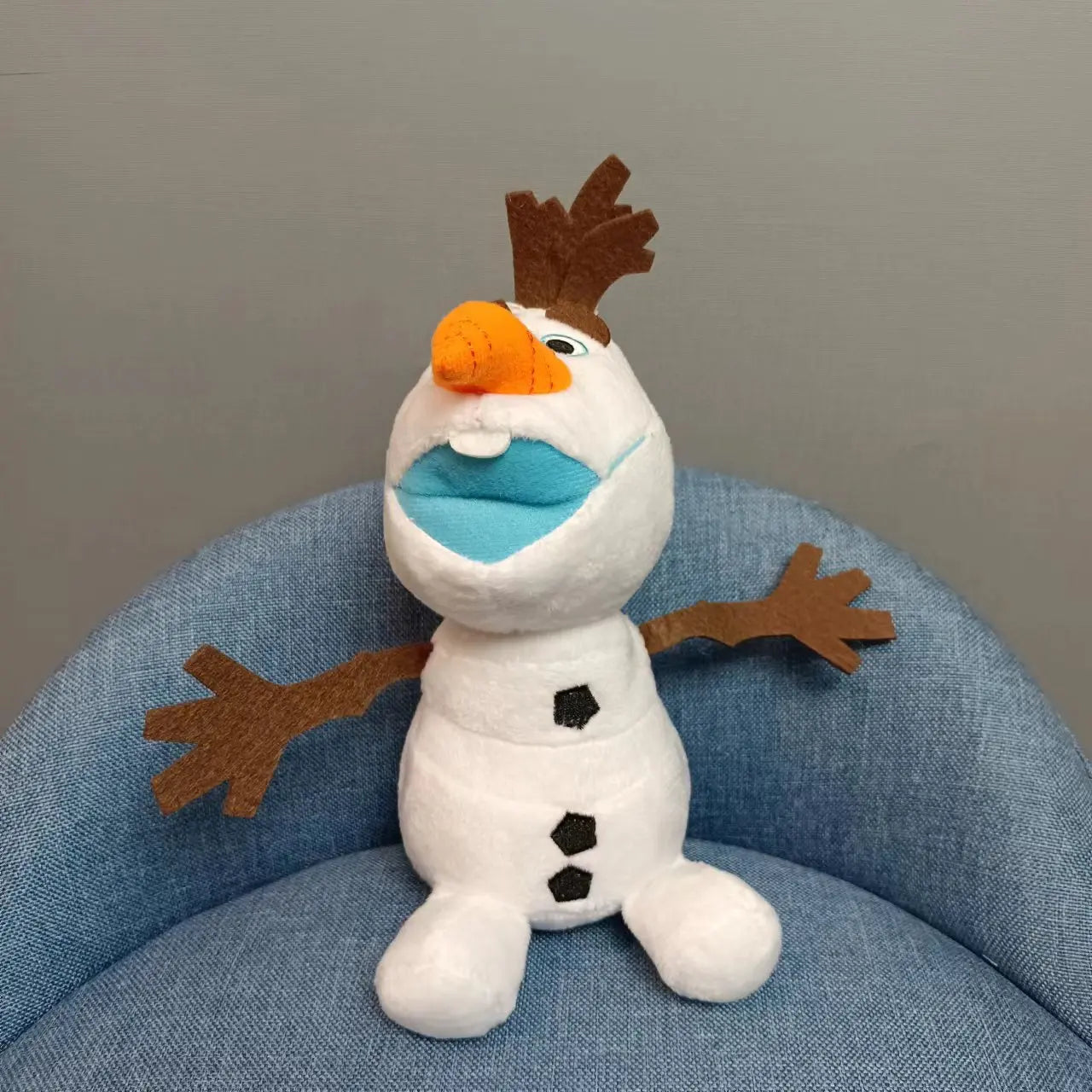 Disney Frozen Olaf Plush Toy Snowman Stuffed Doll Kids Gift Room Decor