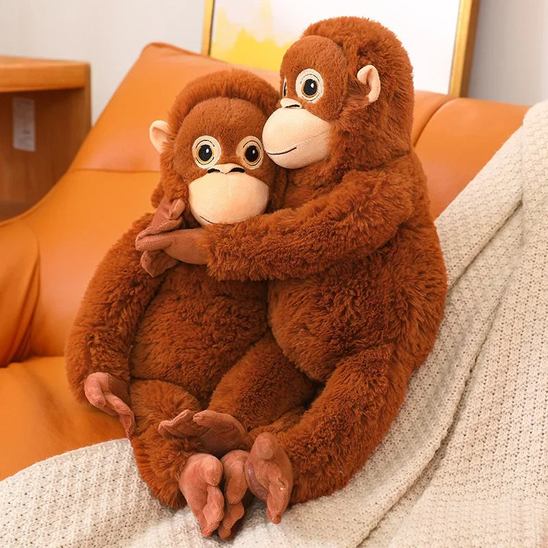 Cartoon Gorilla Plush Toy Soft Monkey Doll