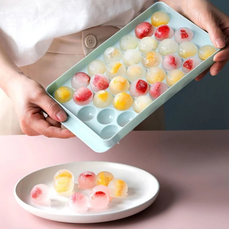 33 Ice Ball Hockey PP Mold Frozen Whiskey Ball