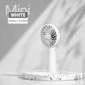 USB Rechargeable Mini Fan – Portable Handheld Cooling Fan with Long Battery Life