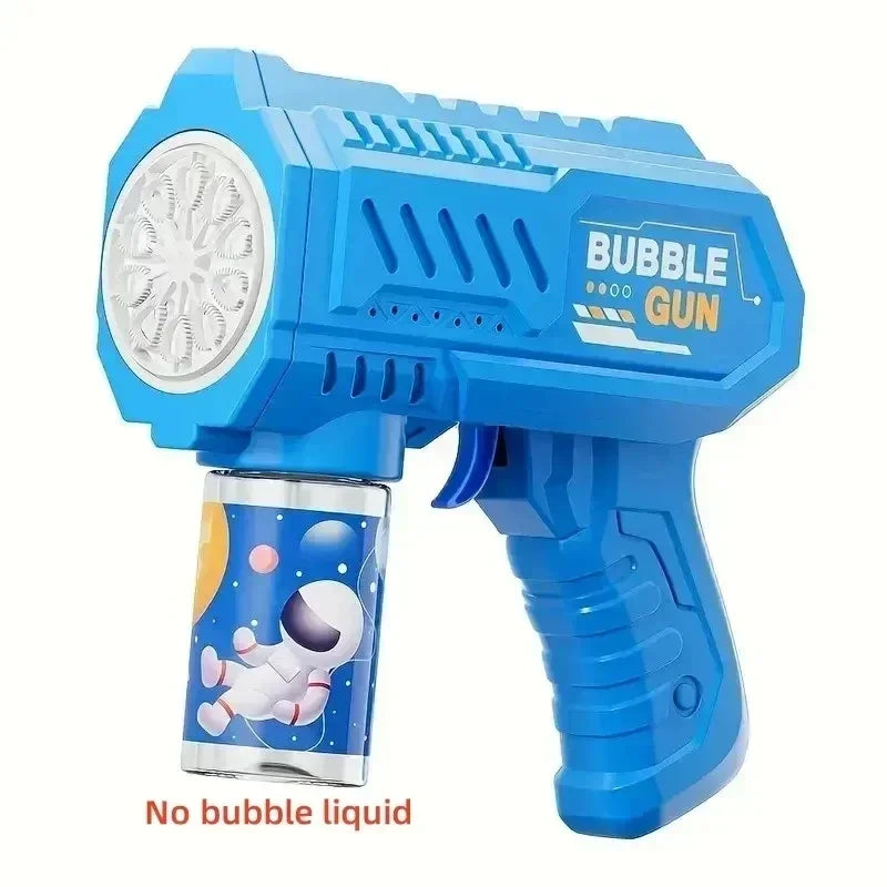 Unicorn Bubble Gun Automatic Bubble Blower Toy Electric Bubble Machine Kids Outdoor Party Soap Bubble Maker