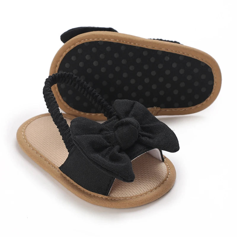 Baby Girls Flower Sandals Soft Sole Non Slip First Walker Shoes