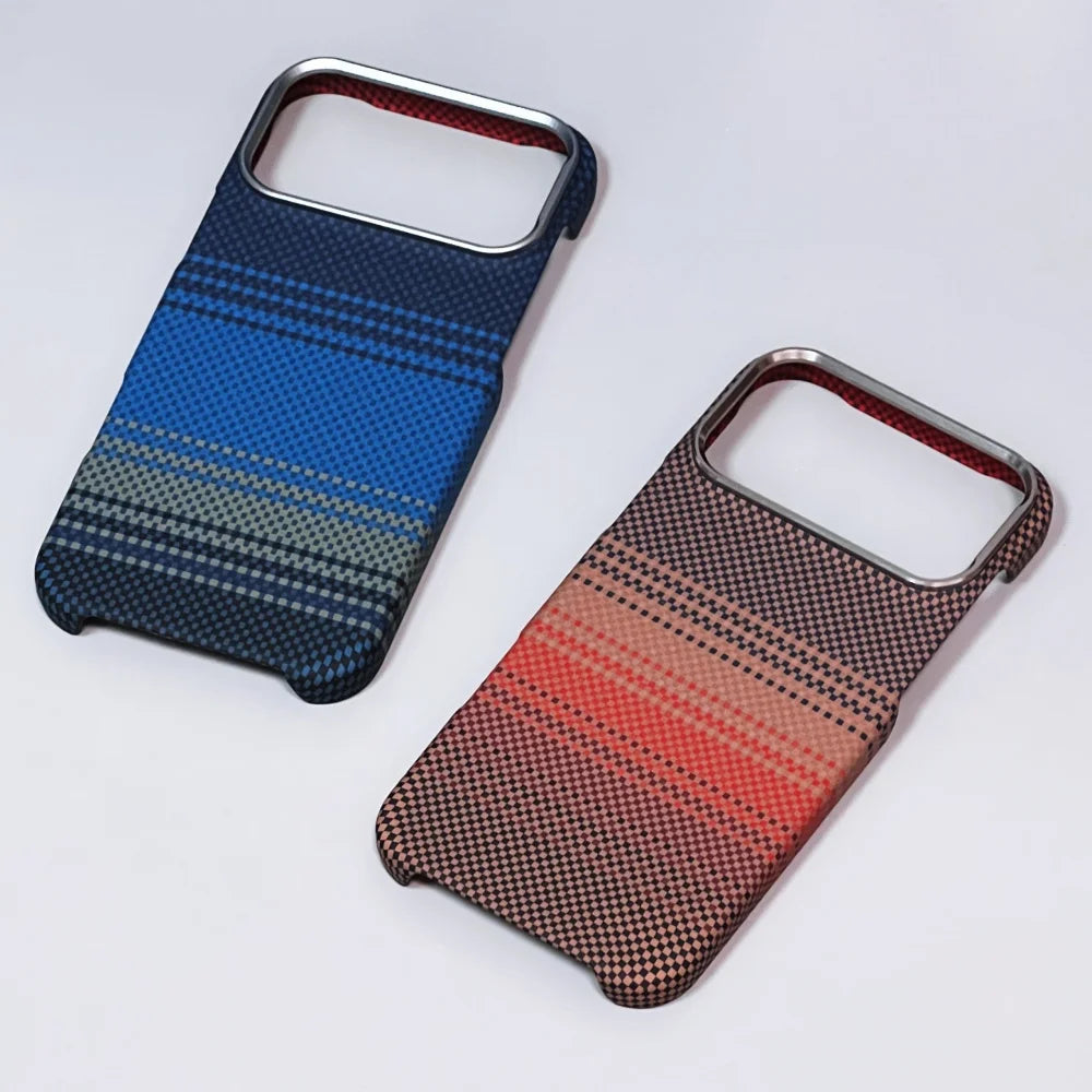 Carbon Fiber Slim Shockproof Hard PC iPhone Case