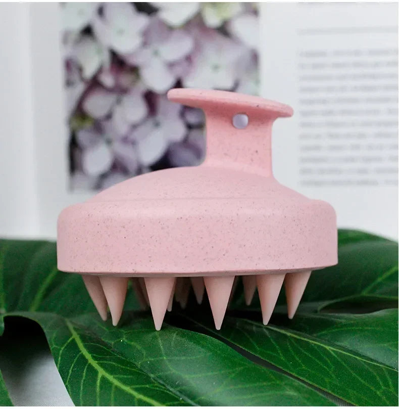Scalp Massage Brush Wet Dry Hair Cleansing Brush