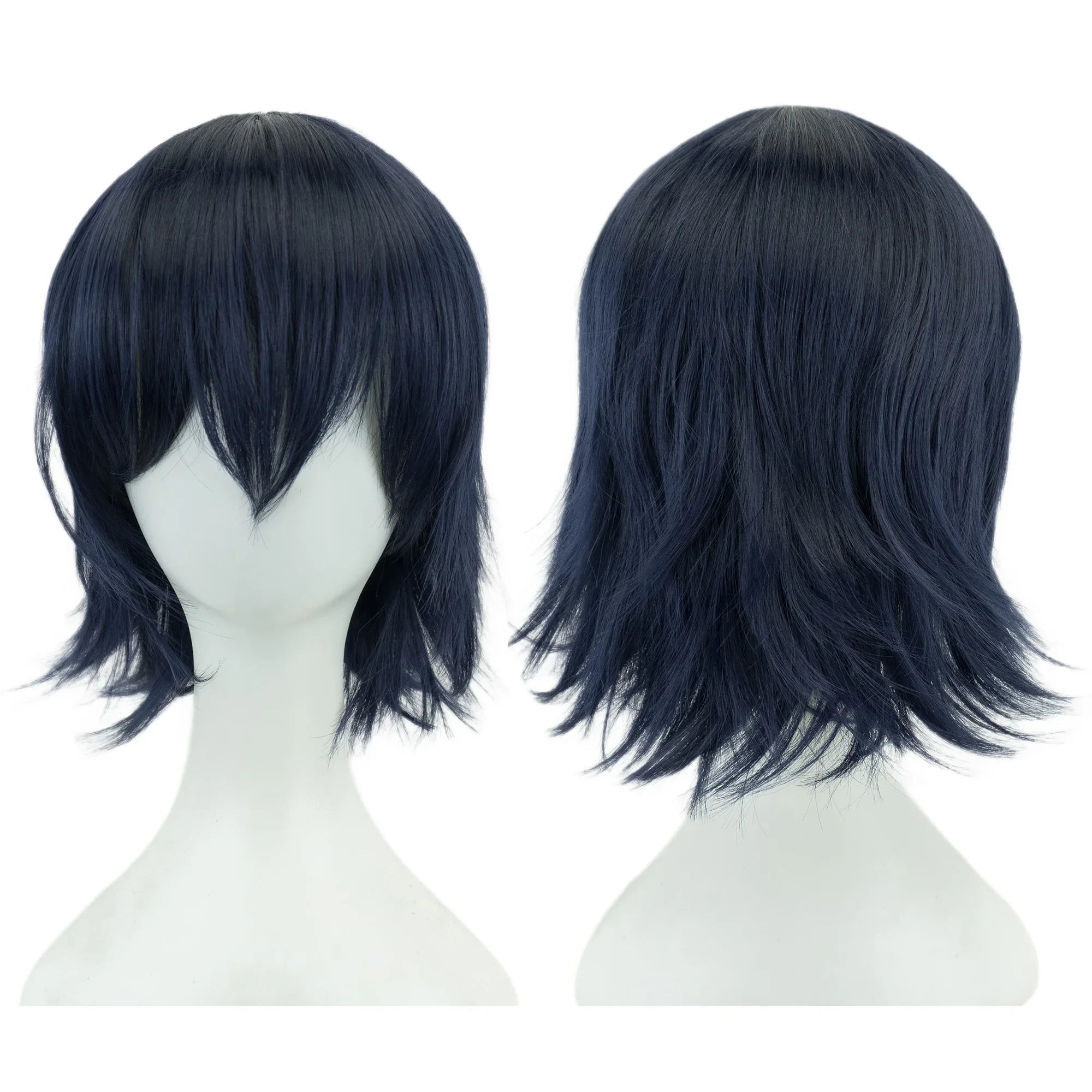 Colorful Cosplay Wig – Short Bob Hair with Bangs