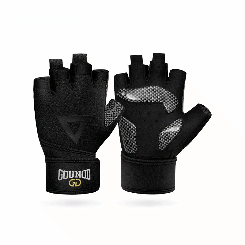 Weightlifting Gloves Wrist Support Anti Slip Gym Gloves