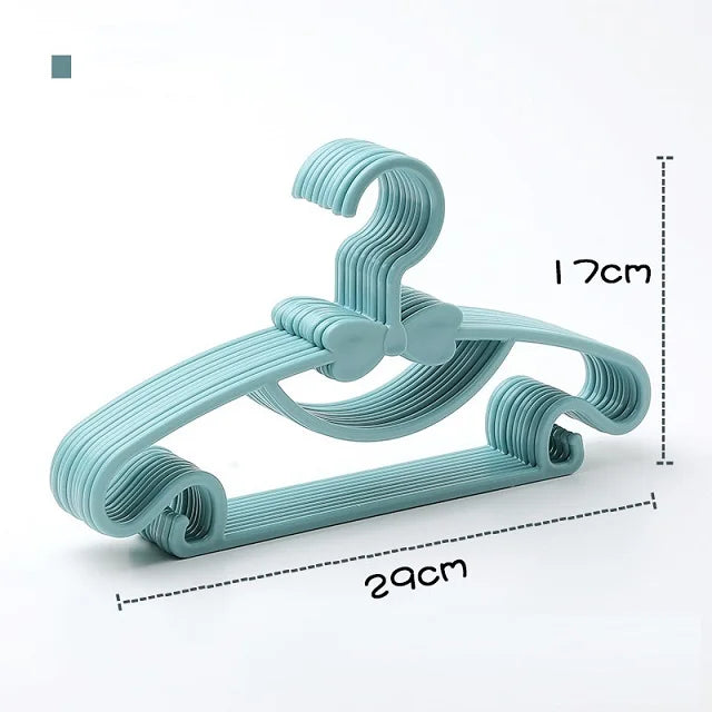 Baby Clothes Hangers Windproof Kids Clothing Organizer