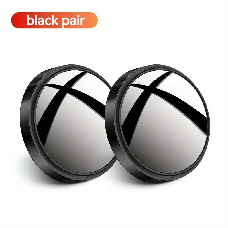 360 Degree Adjustable Blind Spot Mirror Wide Angle Rear View Car Mirror Set