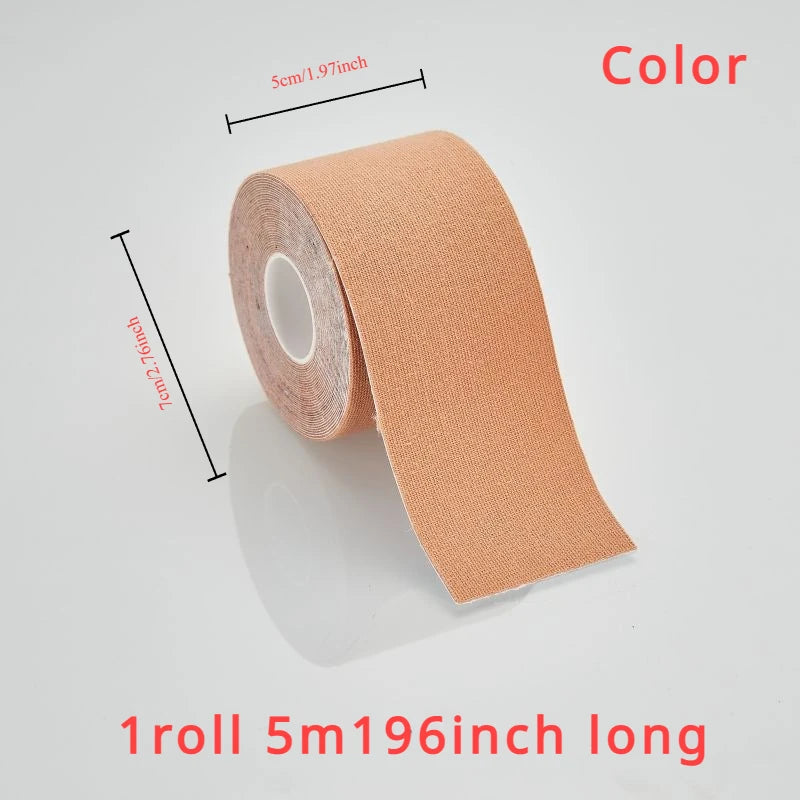 Elastic Kinesiology Tape Sports Bandage Muscle Support Knee Pain Relief Breathable Gym Tape