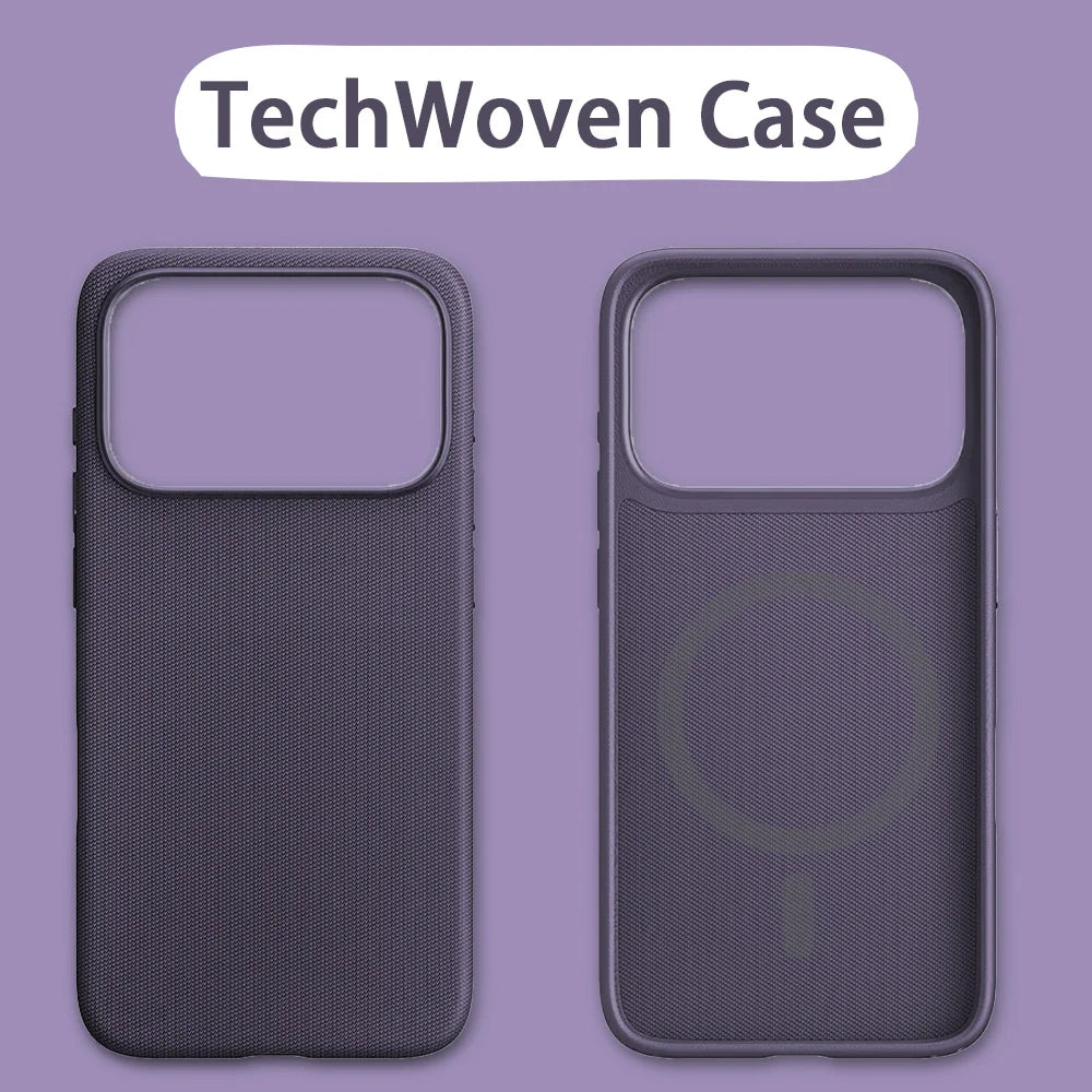 Tech Woven Magnetic Adsorption iPhone Case